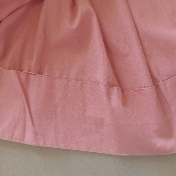 ❤HOST PICK!❤ Majestic brand peach skirt w/box pleats Vintage size petite S - Picture 8 of 9